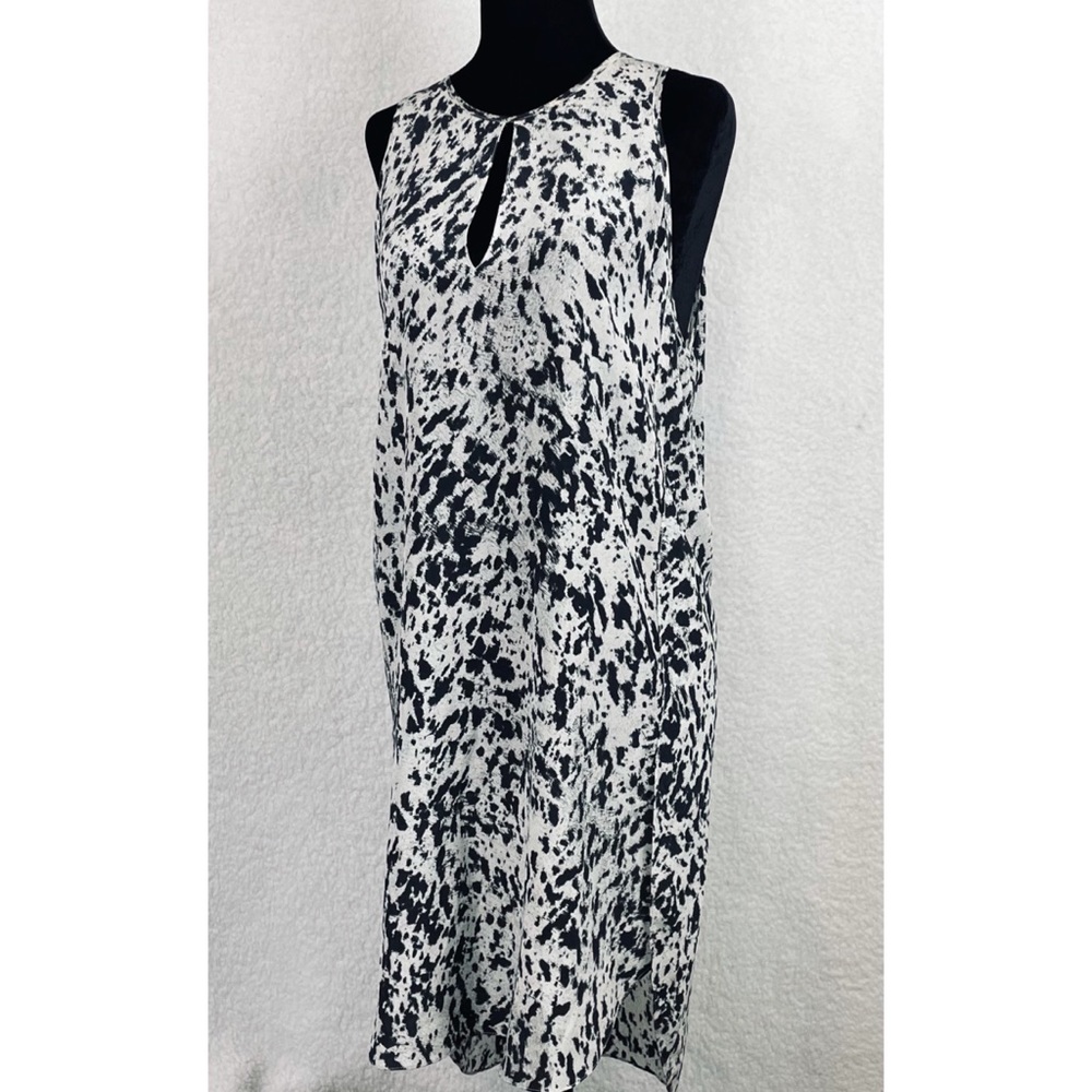 3.1 PHILLIP LIM • Silk Animal Print Keyhole Sleeveless Mini Dress, 2 - Picture 3 of 16